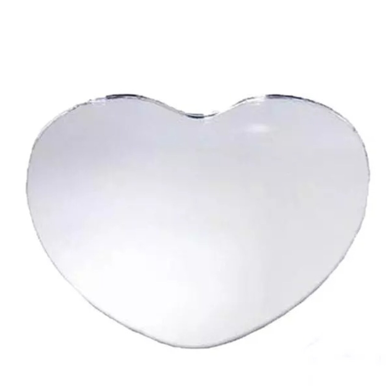 18 pcs HEART 10" Glass MIRRORS Wedding Party Table Decorations Centerpieces